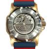 Used Bulova Marine Star Watch Total Weight Approx. 123.4g SS Rubber Automatic Navy Dial 98A227 Men's