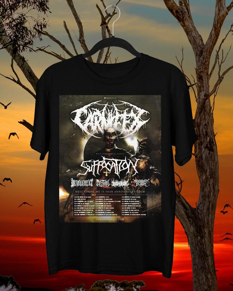 

Carnifex Tour 2025 Gift For Fan Unisex S-5XL T-shirt K568 Unisex T-Shirt M