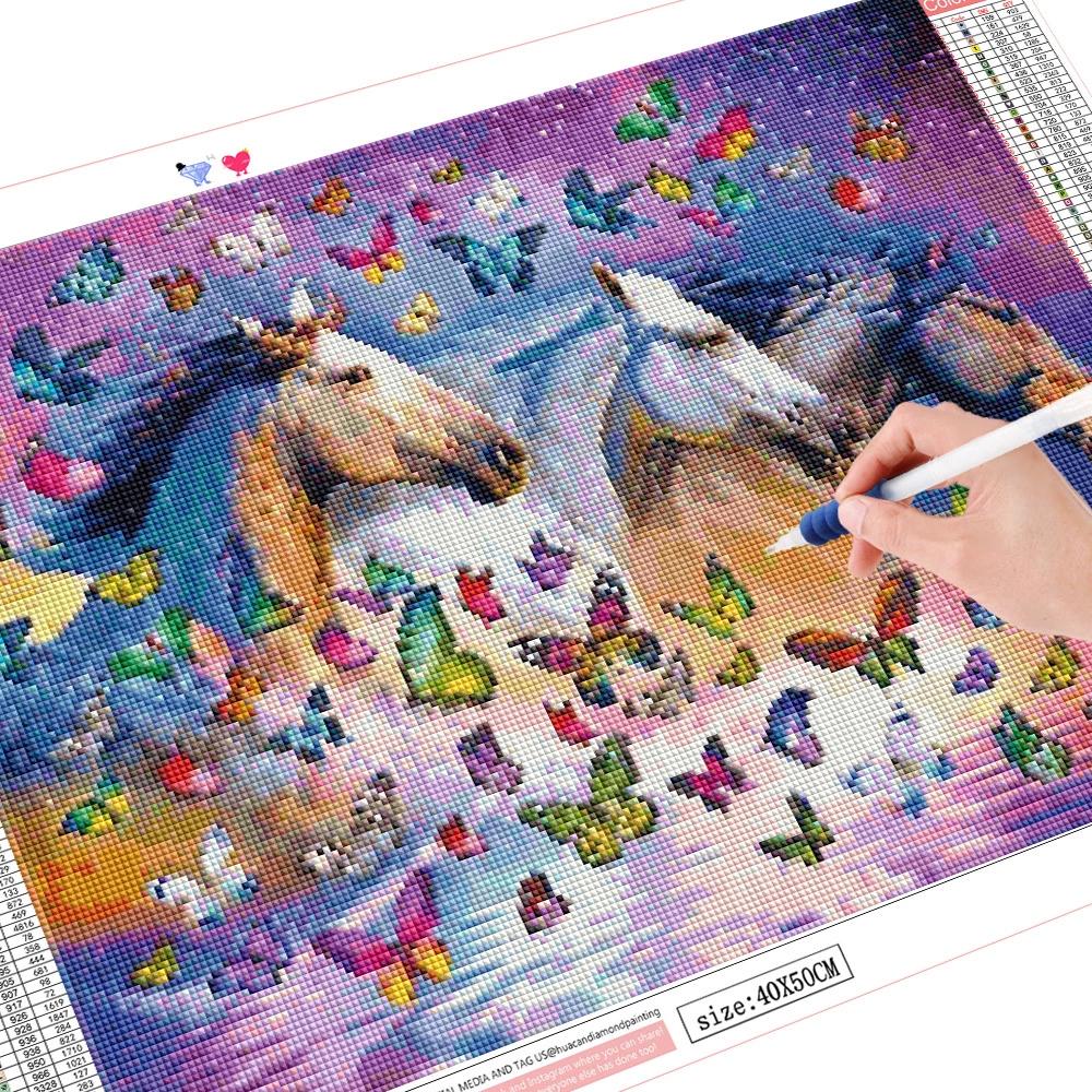 5d Diamond Painting Full Square New Arrival Horse Diamond Embroidery Animal Picture Of Rhinestone Mosaic Home Decor