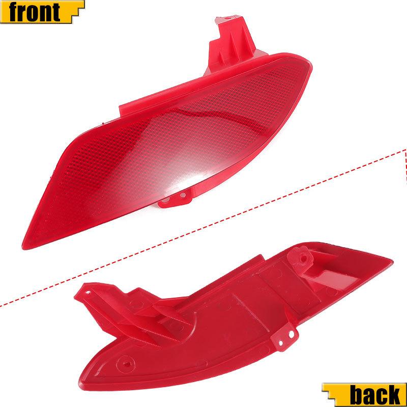 Left Right Red Rear Bumper Reflector Light Cover Trim For Honda HR-V 2016- HO1184109 HO1185109 33555T7SA01 33505T7SA01