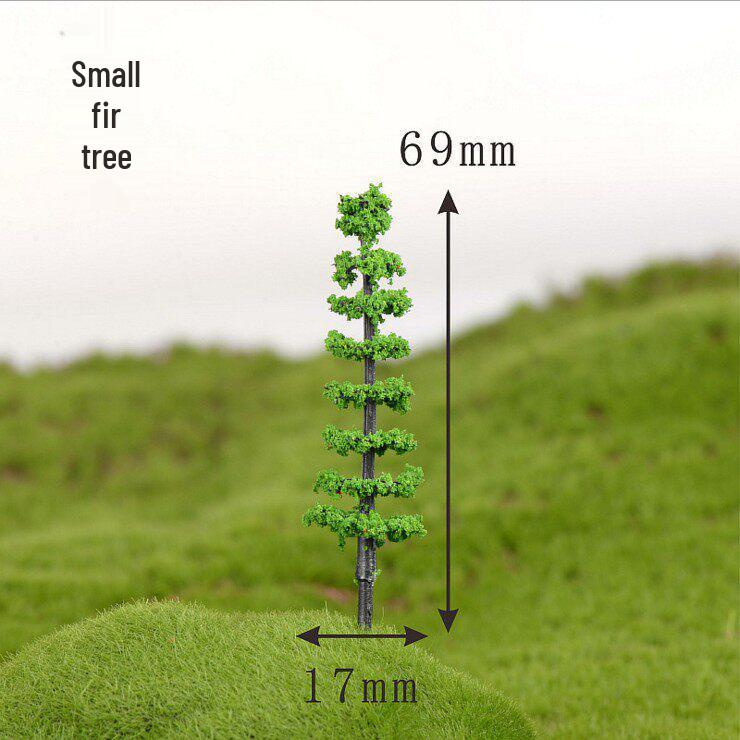 Decorative Miniature Trees & Succulents for Landscaping: Mini Fruit, Willow, Golden Leaf Trees, Moss Micro Landscape DIY Materials