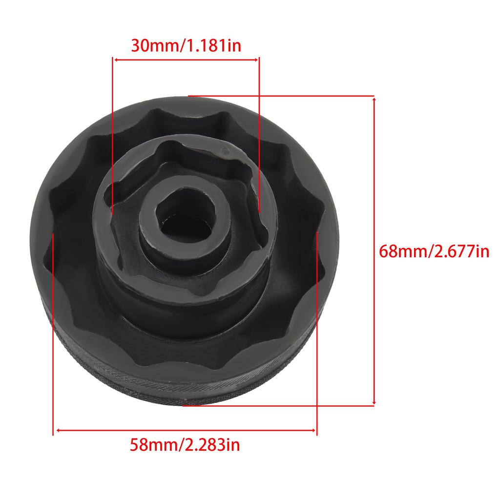Do motocykla Ducati 30mm 55mm Klucz nasadowy sześciokątny do nakrętek kół Narzędzie do 1098 1198 1198S 1200S 1299 Moto Narzędzie do usuwania i naprawy nakrętek