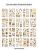 Infeel.Me Island Mountain Wind Series Sticker Book: DIY Journal Decoration - 4 Designs