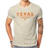 2024  Unique Texas_Longhorn_Bull_Vintage_Distressed_Icon_Texan_Pride T-Shirts Men Short Sleeve Tee Shirt New Arrival Tops