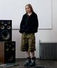 Thevinylhouse Round Pocket Knit Zip-Up Black