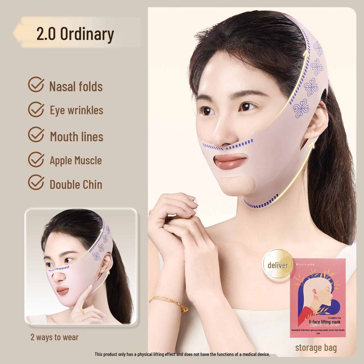 Niliya V-Line Face Lifting Bandage & Double Chin Mask