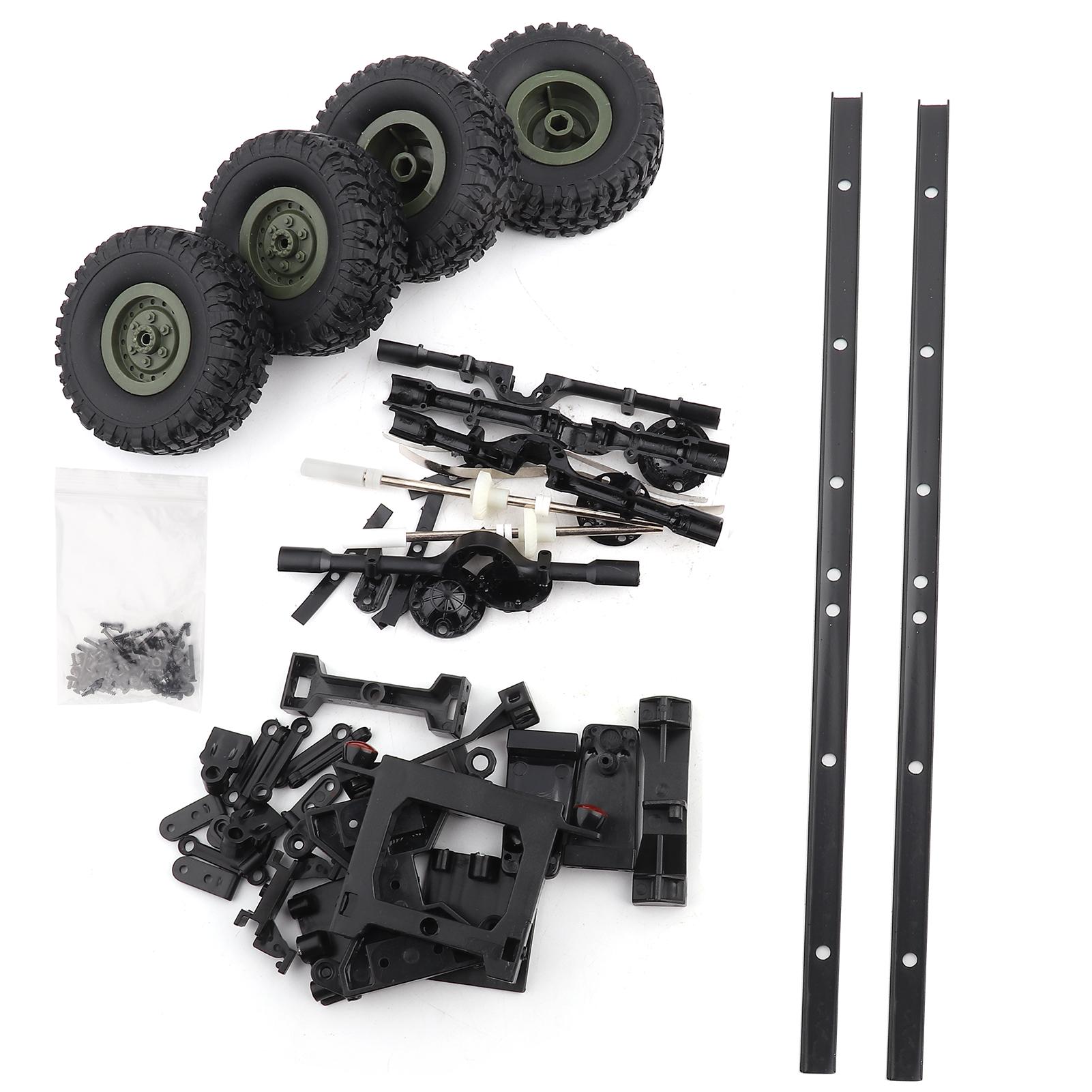 

Oil Tank Trailer Chassis for 1:16 RC Car WPL B24 B16 B36 B36KIT Military Truck RC Car Parts DIY