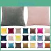 Eco-friendly Dyed 16" Velvet Cushion Cover With Bright Colors For Living Room