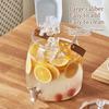 3/5/9L Large Capacity Summer Cold Water Kettle Refrigerator Clear Beverage Juice Bucket Beverage Dispenser Container Leakproof
