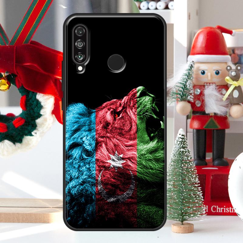 Azerbaijan Buta Flag For Huawei Nova 9 10 SE 11 Pro Y60 Y70 Y90 Y61 Y91 Y72 Y73 12i 11i 8i P20 P30 P40 Lite Case