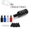 M10x1.5 oder M12x1.25 Aluminiumlegierung Universell Auto Schaltknauf Adapter Gewinde passt für die meisten BMW Honda Schaltknauf Adapter