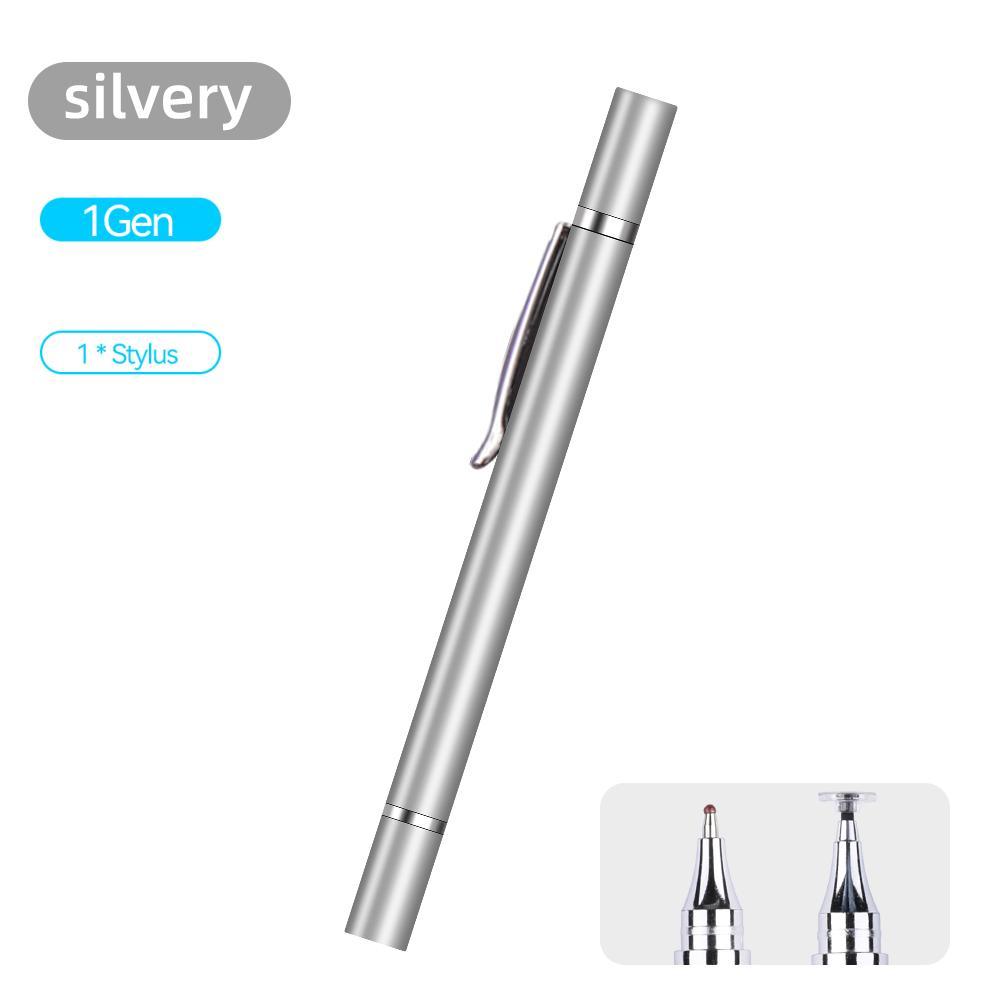 Penna stilo 2 in 1 per tablet cellulare Android iOS telefono iPad Xiaomi Samsung penna touch universale disegno matita accessori
