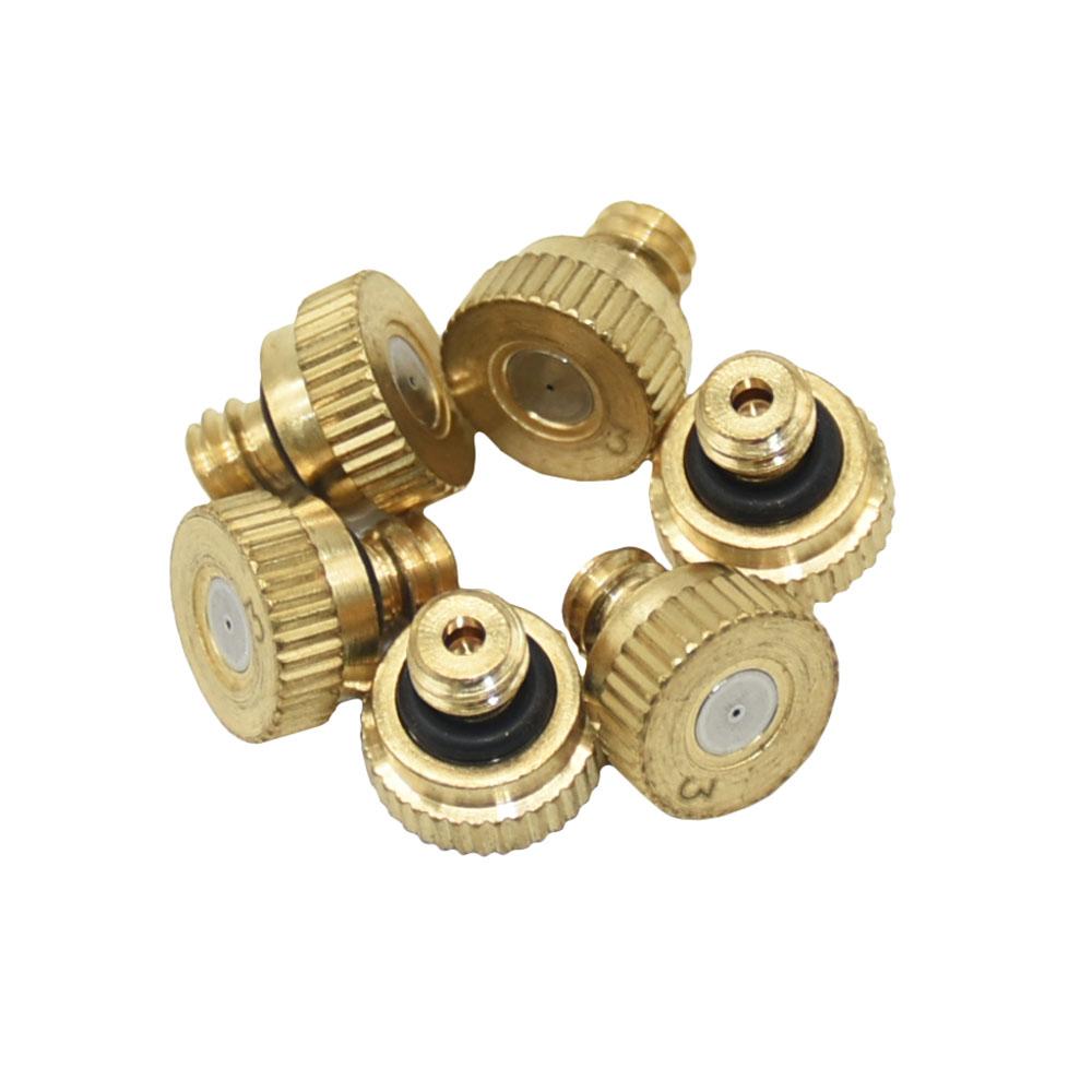 Garden Water Spray Nozzle 0.2/0.3/0.4/0.5/0.6mm Misting Spray System Nebulizer For Flowers Plant Humidifi Cation