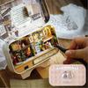 Diy Wood Dollhouses Handmade Funny Box Theatre Miniature Box Cute Doll Houses Assemble Kits Gift Wooden Toys For Girls
