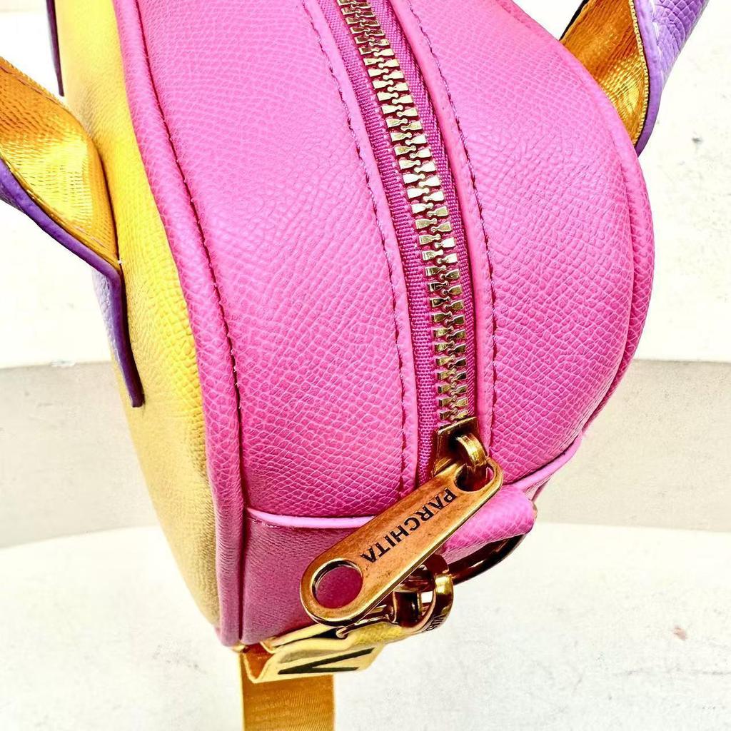 Women's Spliced Small Square Bag Street Urban Minimalist Style Shoulder Bag