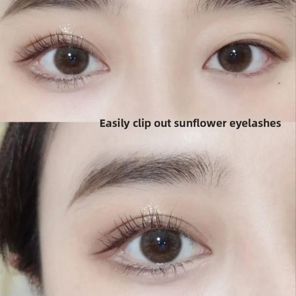 Professional ABS Eyelash Curler Multicolor Mini Eyelash Curling Clip Silicone False Eyelashes Auxiliary Cosmetic Tools