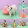Play Toy Cat Six Tier Spin Platform Stimulating Exercise Entertainment Supplies