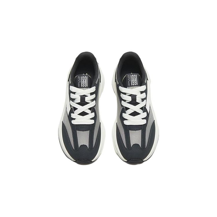 Anta Comfortable Daily Non-Slip Shock Absorbing Wear-Resistant Lightweight Kids Casual Shoes Kids Casual Shoes White Black Gray 312248889-8