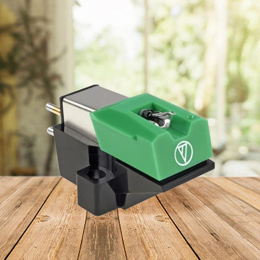 AT95E Moving Magnet Stereo Cartridge Stylus MM Vinyl Cartridge for LP Vinyl Record Player Turntable Phonograph Hi-Fi Accessories