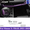 For Nissan X-TRA 2021-2023 Car interior Center console transparent TPU Paint protective film Anti scratch sticker LCD scree PPF