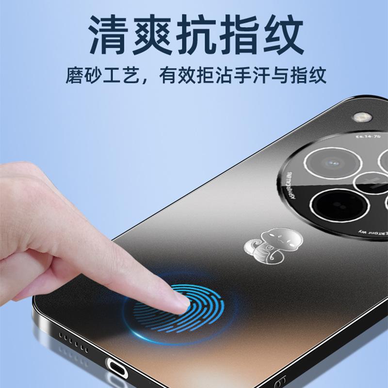Applicable to oppo findx8 mobile phone case Snake year new findx8pro simple clove purple findx7 lens film