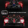 1/18 Pagani Huayra Cool Alloy Sports Car Model, Simulated Interior Details, Cool Lighting and Sound Effects, Exquisite Desktop Ornaments