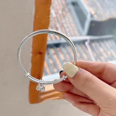 Pulseira feminina cor ajustável delicada doce presente não alérgico galvanoplastia lótus semente pod charme meninas