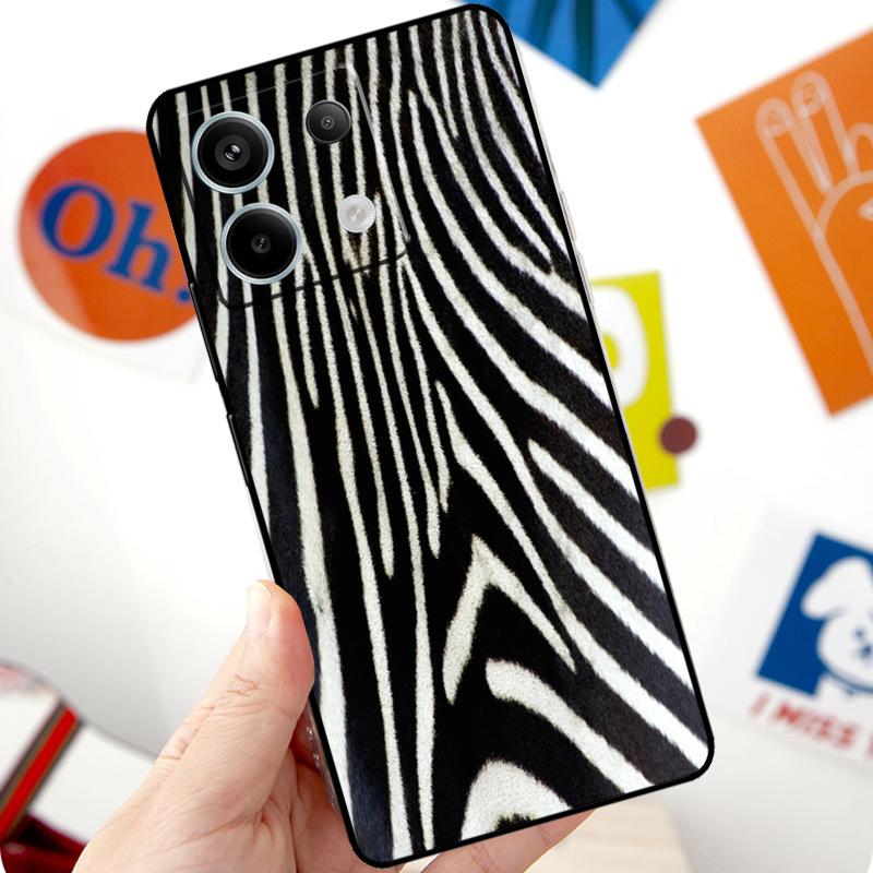 Zebra Skin Print Funda For Xiaomi Redmi Note 14 13 10 11 12 Pro 11S 12S Case For Redmi 15 14C 10C 12C 13C 15C