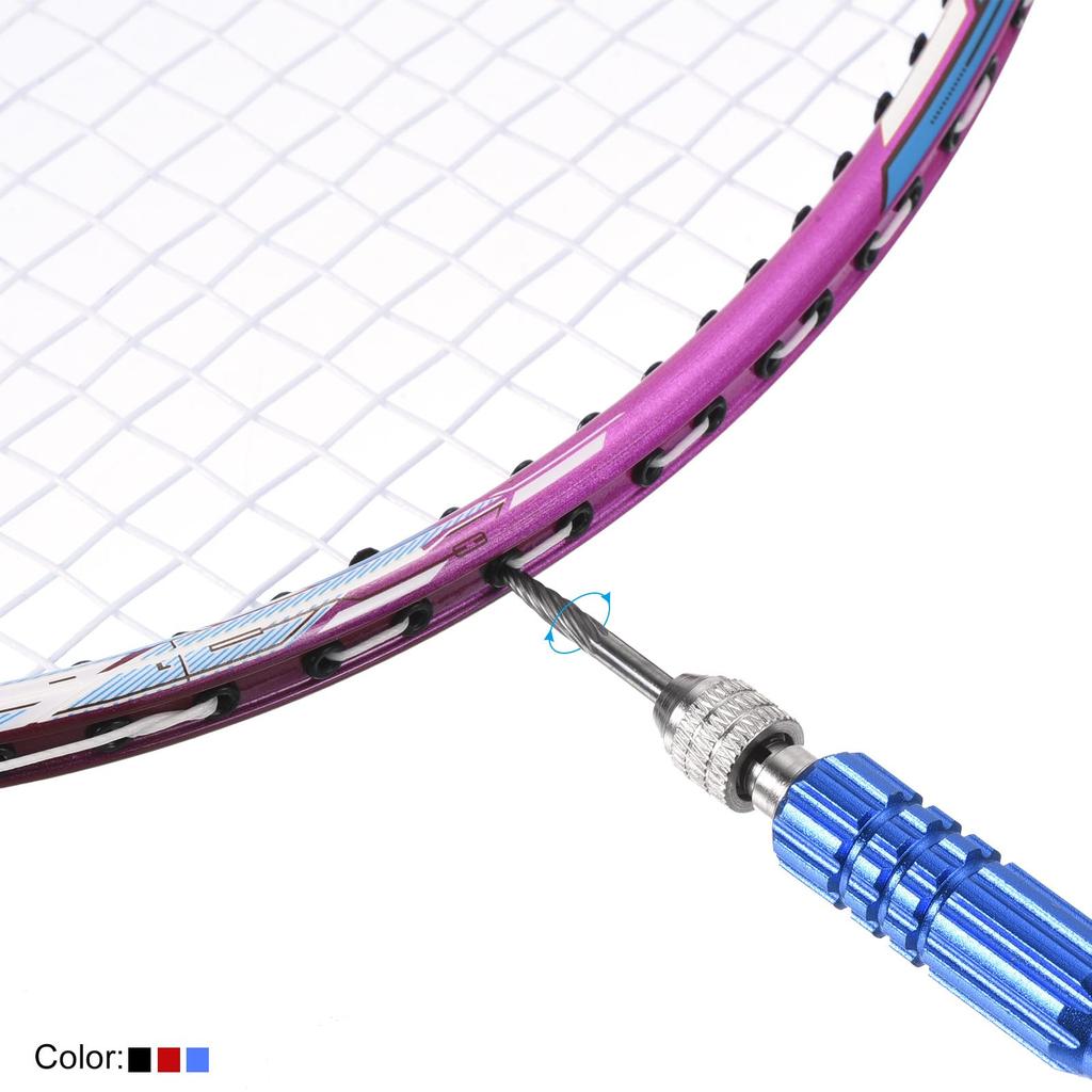 PATIKIL Badminton Grommet Stainless for Racket and Badminton Racket Tool Red Remover, Steel, Grommets, Nails, Cones, Accessories,