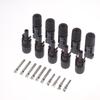 5Pair Solar Panel Cable Connector Mc4 Solar Photovoltaic Connectors Male/Female Solar Plug Cable Connectors 1000V 30A