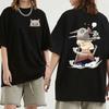 Hot Anime Hashibira Inosuke Cartoon Demon Slayer T Shirt Summer Fashion Casual Short Sleeve Round Neck Top Women Men Tee Hip Hop