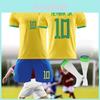 High-quality 2223 Brazil Football Uniform Set For Adults And Kids Outdoor Fitness And Sports