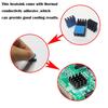 Heatsink, CTRICALVER Aluminum Heatsink 14x14x7mm, with thermal adhesive, used for