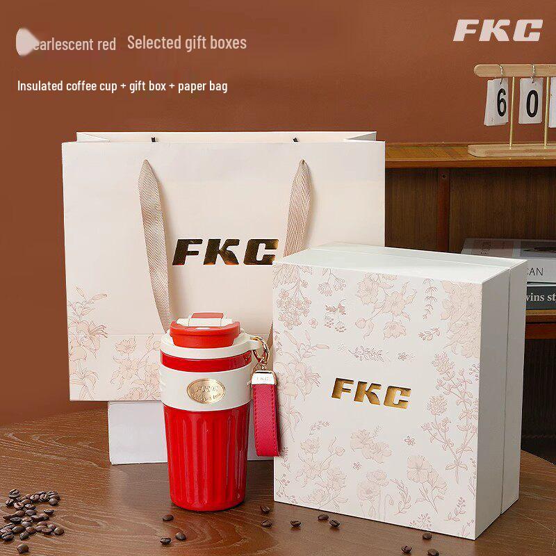 FKC Portable 316L Stainless Steel Insulated Travel Cup, 600ml -