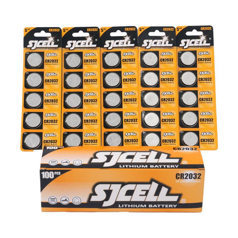 CR2032 Lithium Manganese 3V Button Battery