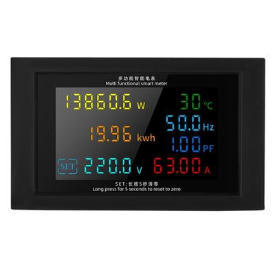 High Accuracy Digital Power Monitors with Clear LED Display Voltage Current Power Electric Energy Monitors