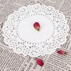 150 Pieces Oil-Absorbing Paper, Cake Paper Food Paper Pads Lace Table Placemats Non-Stick Pizza Paper Pads for Baking Food