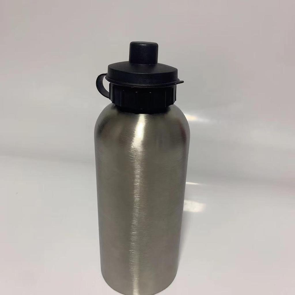 304 Stainless Steel Wide Mouth Sports Water Bottle - Portable, Single Layer & Large Capacity for Outdoor Use