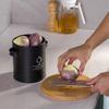 Kitchen Storage Canister Set with Bamboo Lids