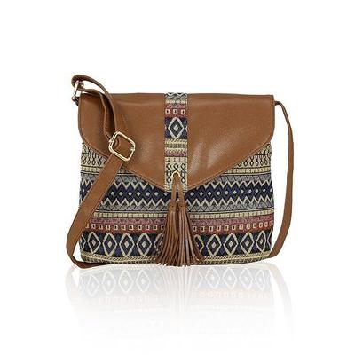Jacquard Sling Bag for Women | Spacious Durable Waterproof Bag for Girls | Crossbody Summer Bag