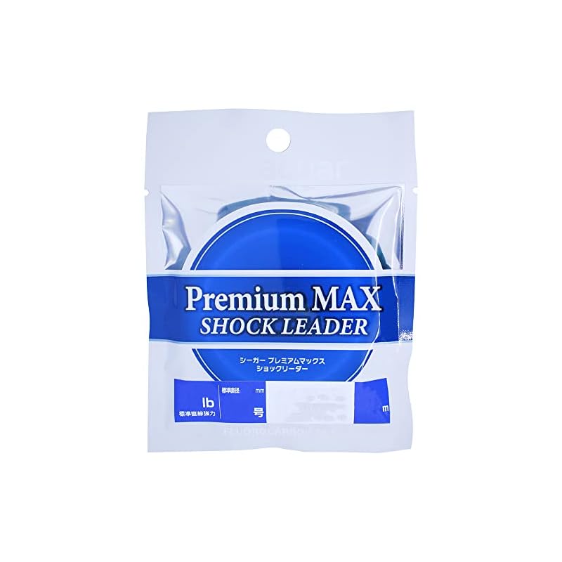 Seaguar Premium Max Shock Leader, 20m, 34lb, No. 8, Clear