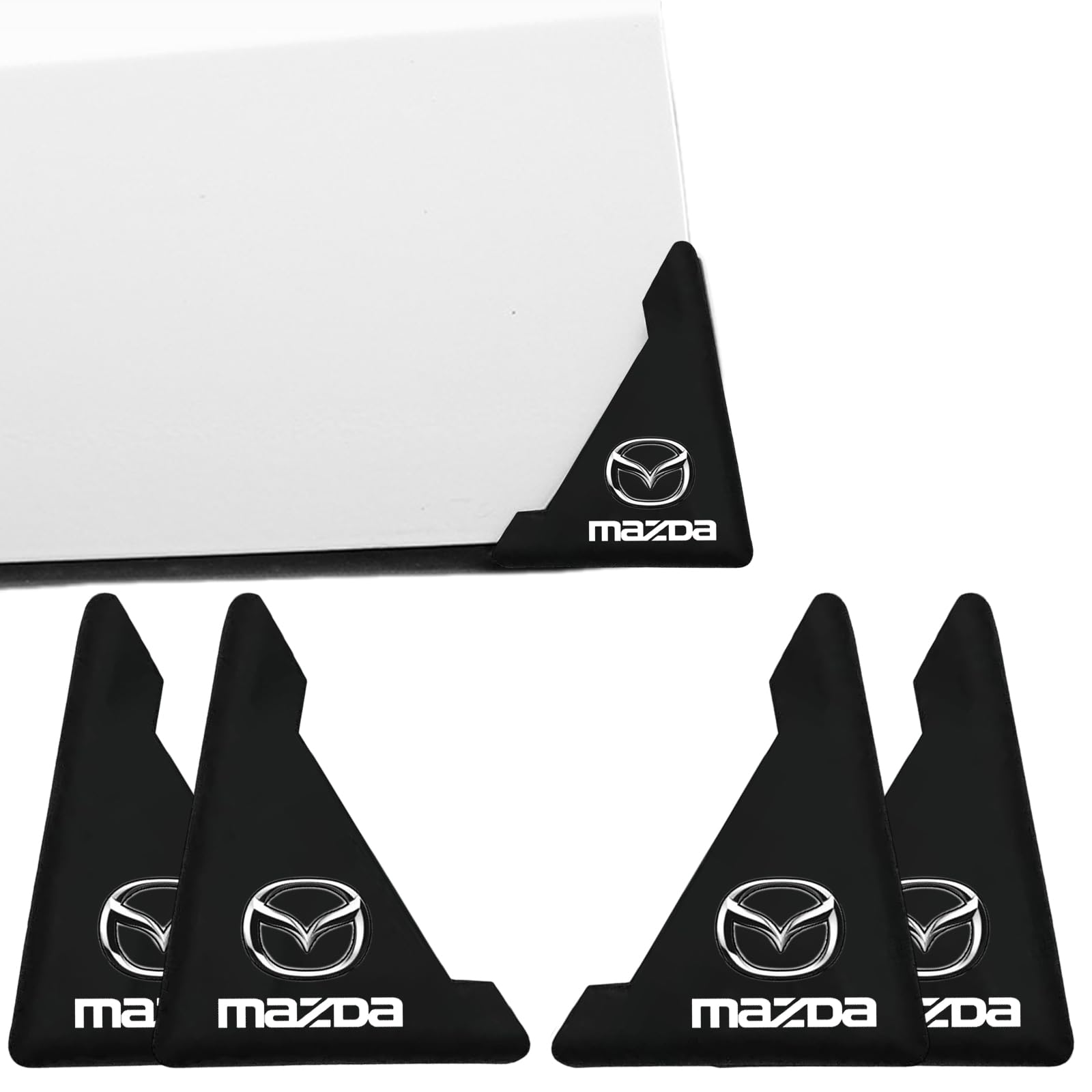 

BLOOPIC Защита двери автомобиля, Защита углов двери, Специально для Mazda, Набор из 4 штук, Защита углов, for Mazda чёрный