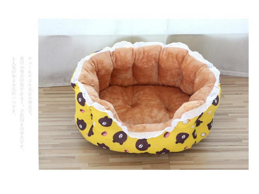 Extra Großes Winddichtes Haustiernestbett - Warmes Erhöhtes Haus für Hunde & Katzen