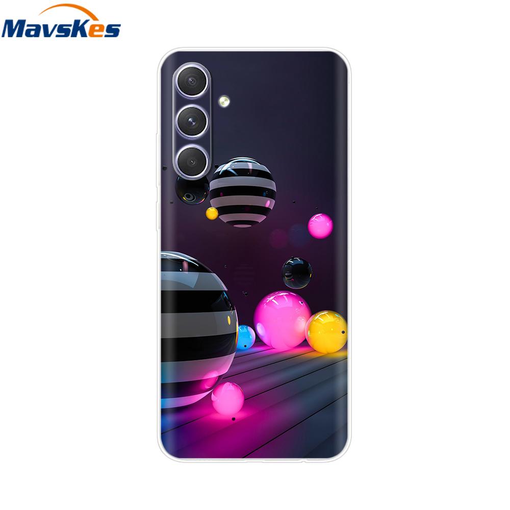 Hülle Für Samsung A15 Weiche Rückabdeckung Schutzhülle aus Silikon Bumper Shell Funda Para Für Samsung Galaxy A15 4G 5G Capa Handyhüllen