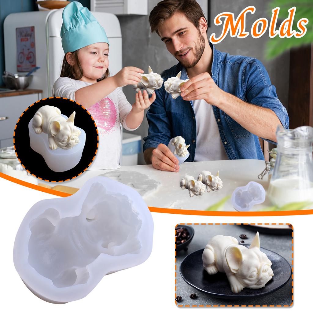 Buy [zzz] Small Cute Dog Cake Mold DIY Threedimensional Sharpei Dog