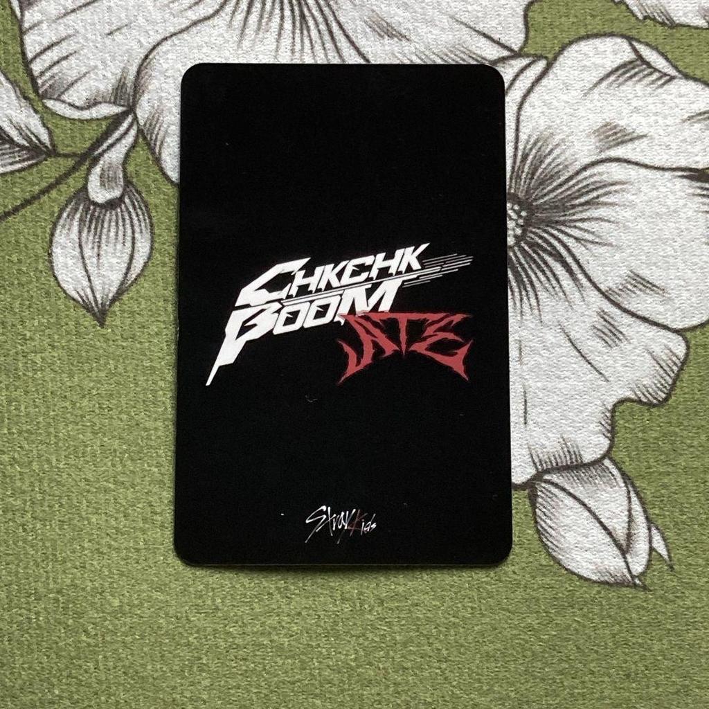 [USED] Korean Stray Kids Bang Chan Pre-recorded ATE Sanok Trading Card