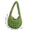 Fashion Lattice Pattern Shoulder Bags Tote Handbag Underarm Bag Quilted Winter Versatile Bags for Women Girls