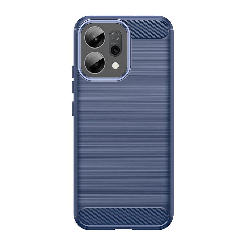 Carbon Fiber Pattern Brushed Soft Case For OPPO Reno 15 14 13 Pro/15F 14F 13F Shockproof Matte TPU Rugged Bumper Protector Cover