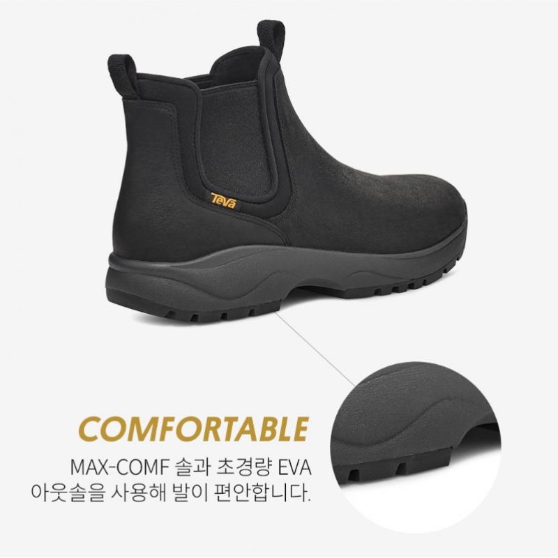 Teva Chelsea Boots Tusayaan Stvm2330274 Blk
