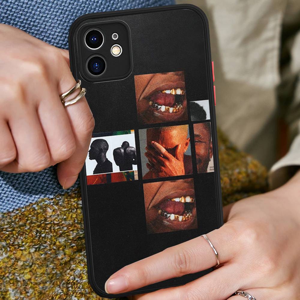 Frank Ocean Blond Matte Clear TPU Phone Cases For iPhone 16 15 14 13 12 11 Pro Max X XS Max Cover